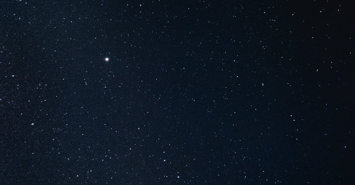 A breathtaking view of the starry night sky showcasing numerous stars and constellations.