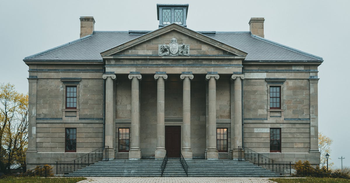 Stunning colonial-era government building with classic architecture, captured from the front.