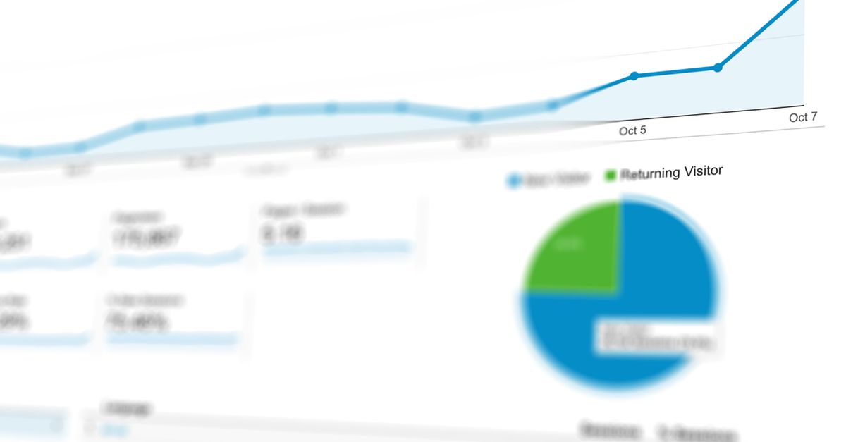 Abstract visualization of data analytics with graphs and charts showing dynamic growth.