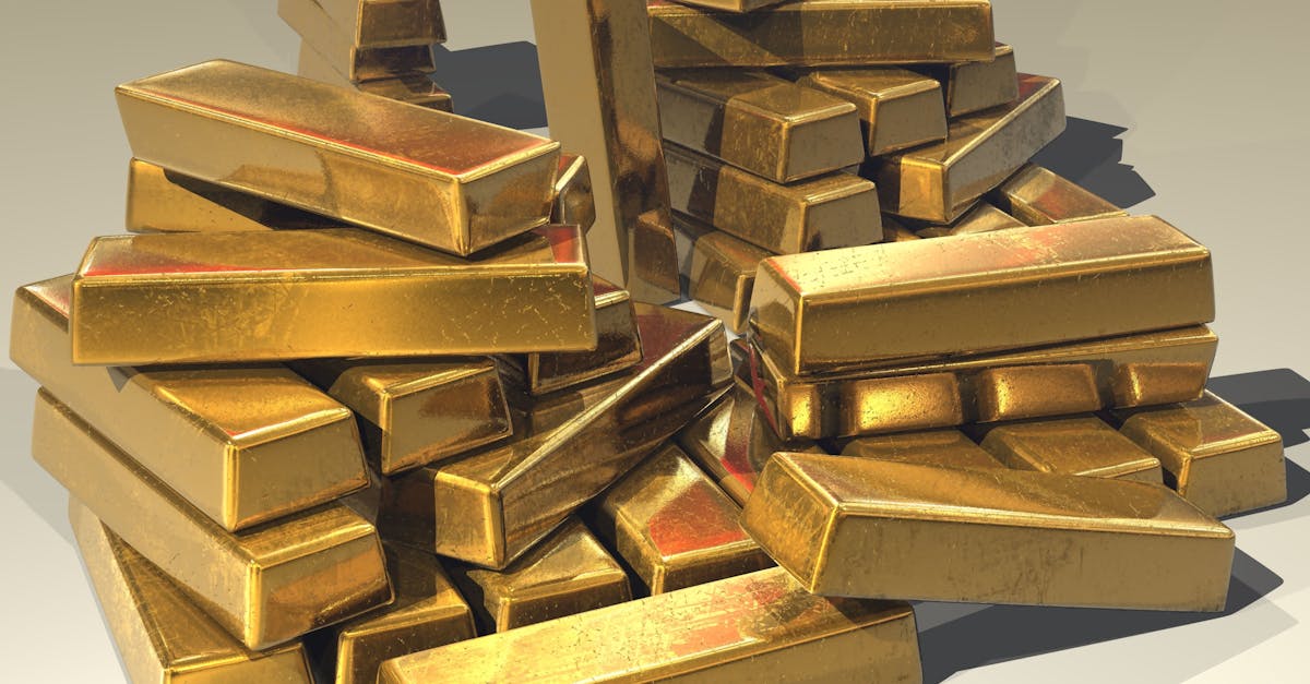 A pile of lustrous gold bars symbolizing wealth and prosperity.